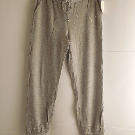 578025..Foil Star Elastic Hem Jogger