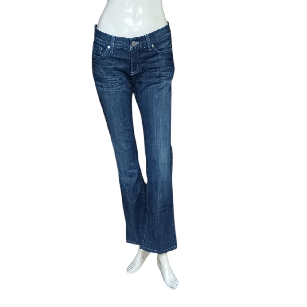 8111.....bebe Flare Jeans Size 29, W28" 28"Inseam 7"Rise