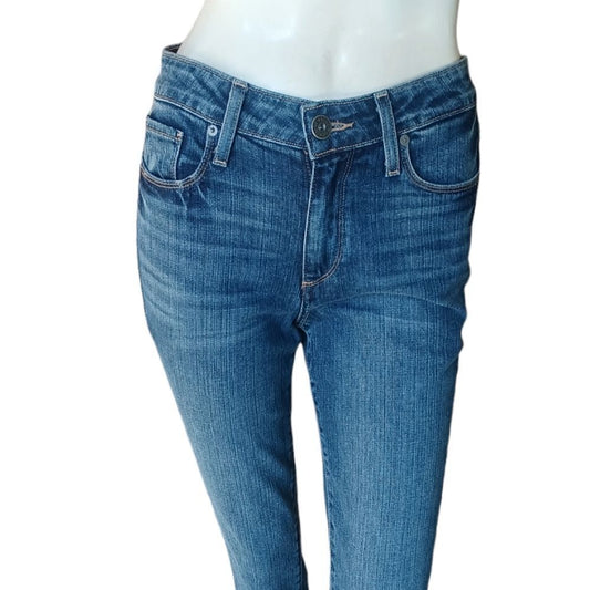 7003732......Paige Straight leg Jeans Size 25, 27"Inseam  9"Rise