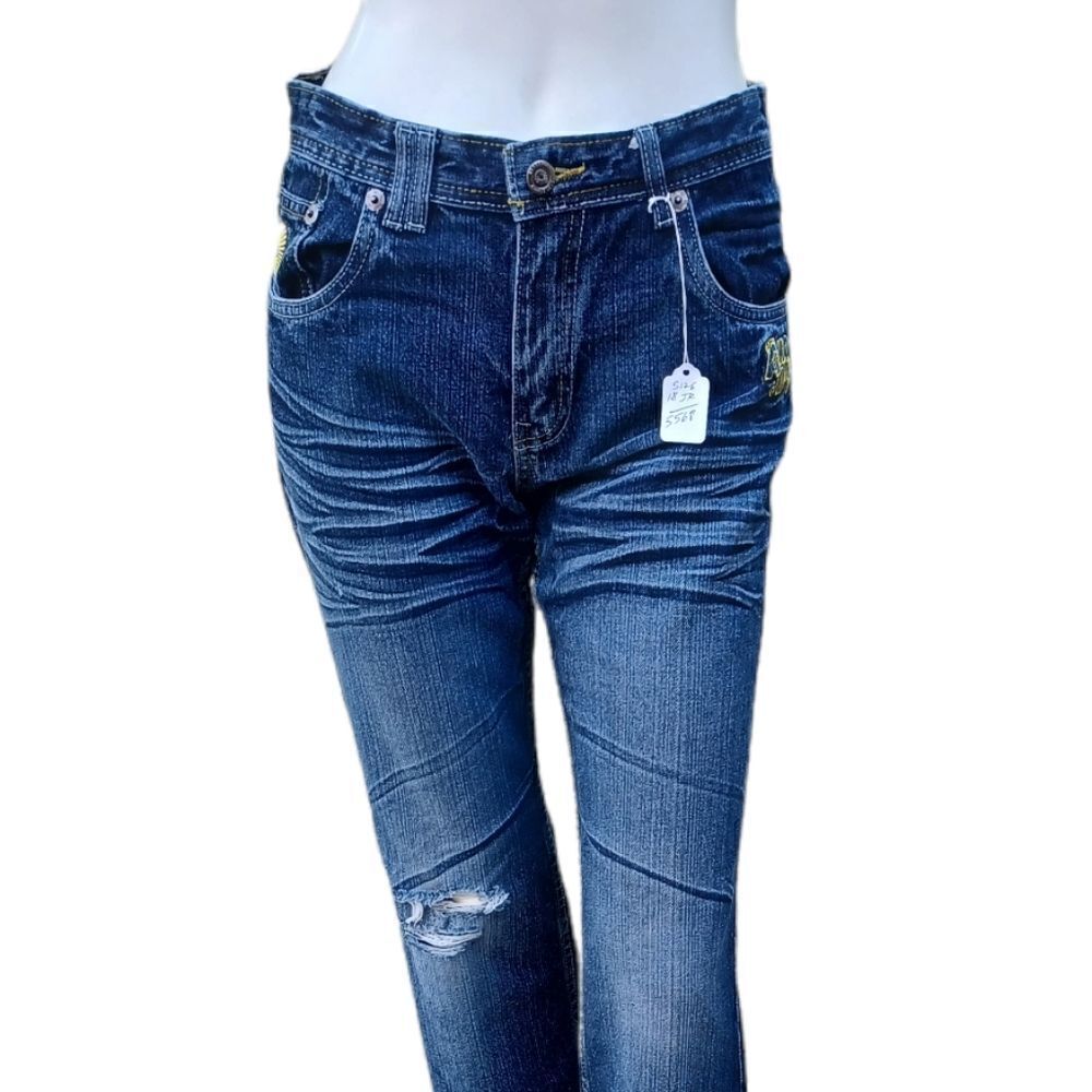55688...Akademiks Straight leg Jeans Jr. Size 18