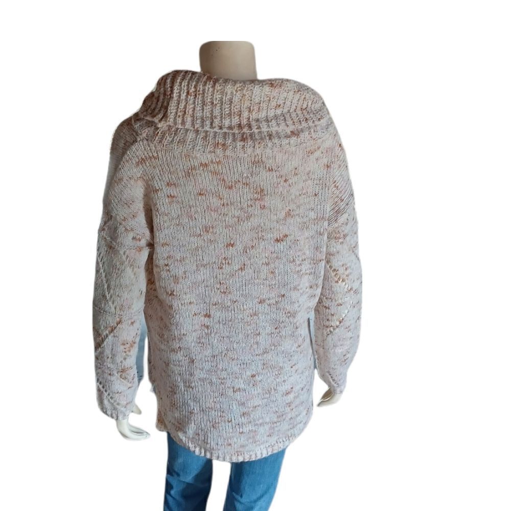 582620..Jessica Simpson Juniors Speckle Cowl Tunic