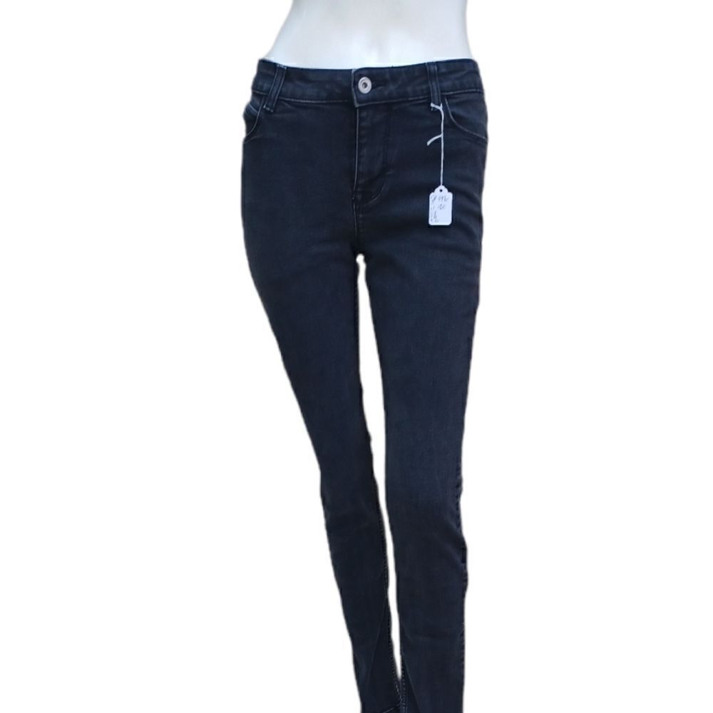 586918... Collusion Black Skinny Jeans Size x001, W26" 29"Inseam 9"Rise