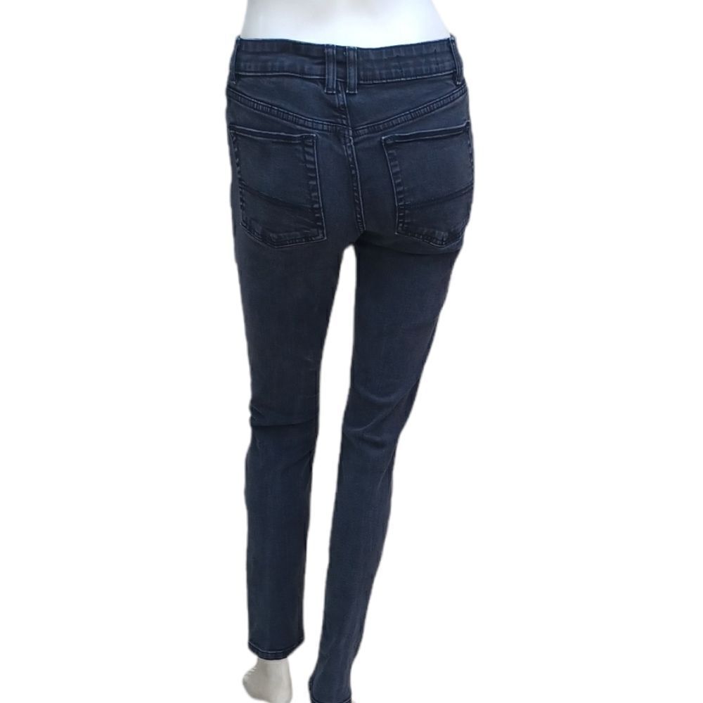 586918... Collusion Black Skinny Jeans Size x001, W26" 29"Inseam 9"Rise