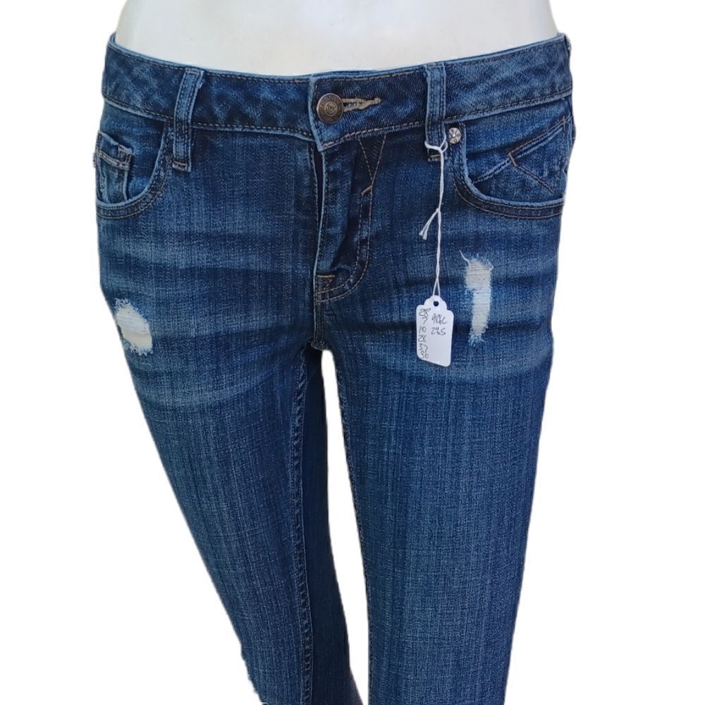 589813....Vigoss Skinny Jeans Size 24W L27, 7"Rise