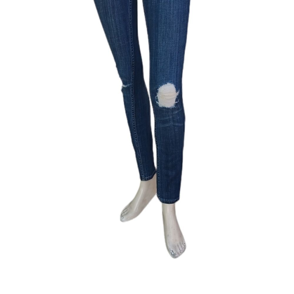 589813....Vigoss Skinny Jeans Size 24W L27, 7"Rise