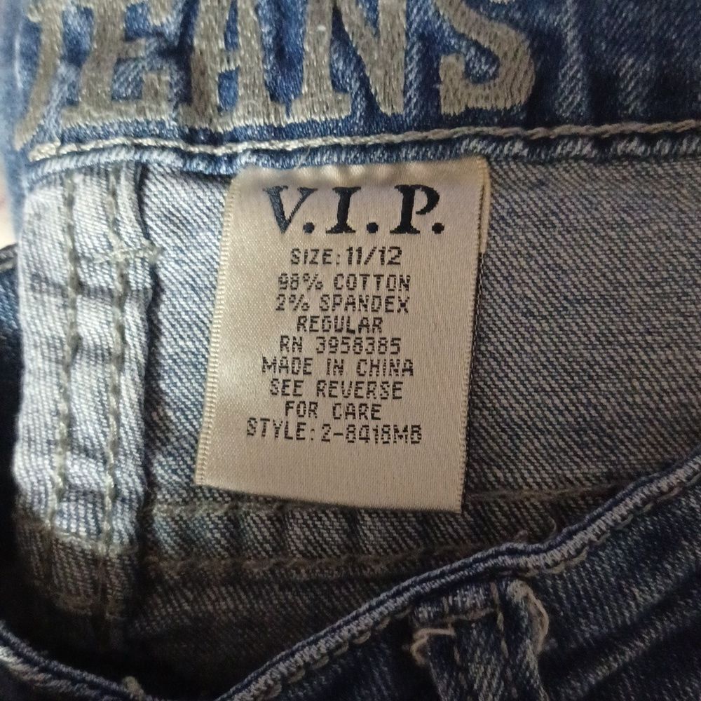 590531....VIP Skinny Jeans Size 11/12