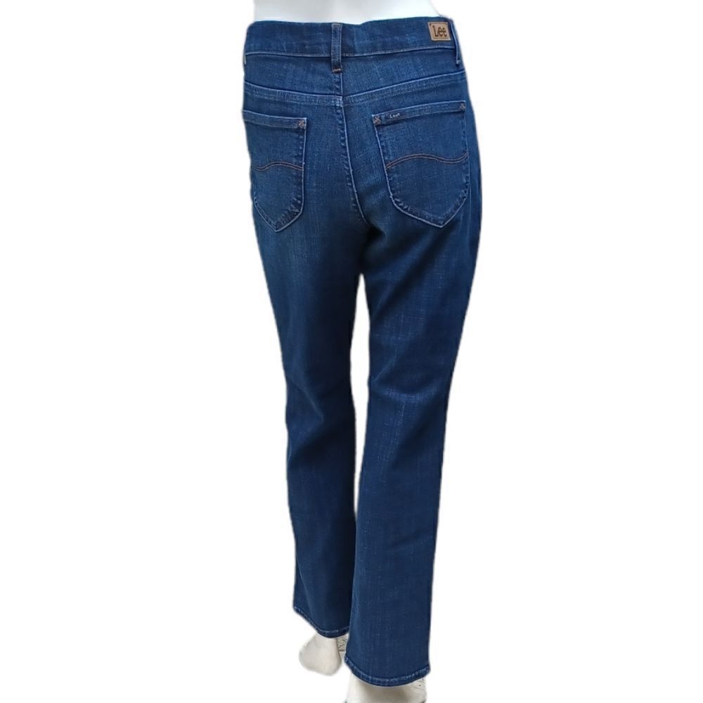 594631...Lee Relaxed Fit Straight leg Jeans Size 8 Med, W28" 29"Inseam 9"Rise