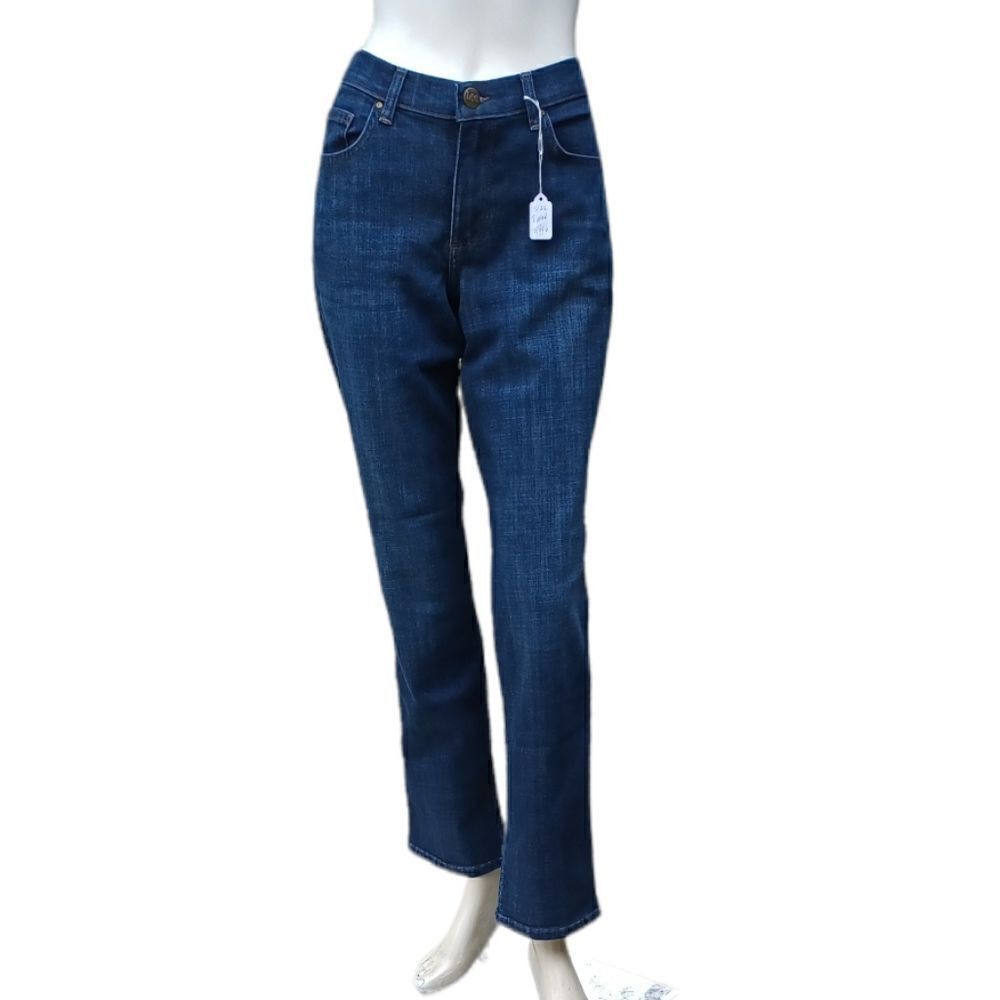 594631...Lee Relaxed Fit Straight leg Jeans Size 8 Med, W28" 29"Inseam 9"Rise