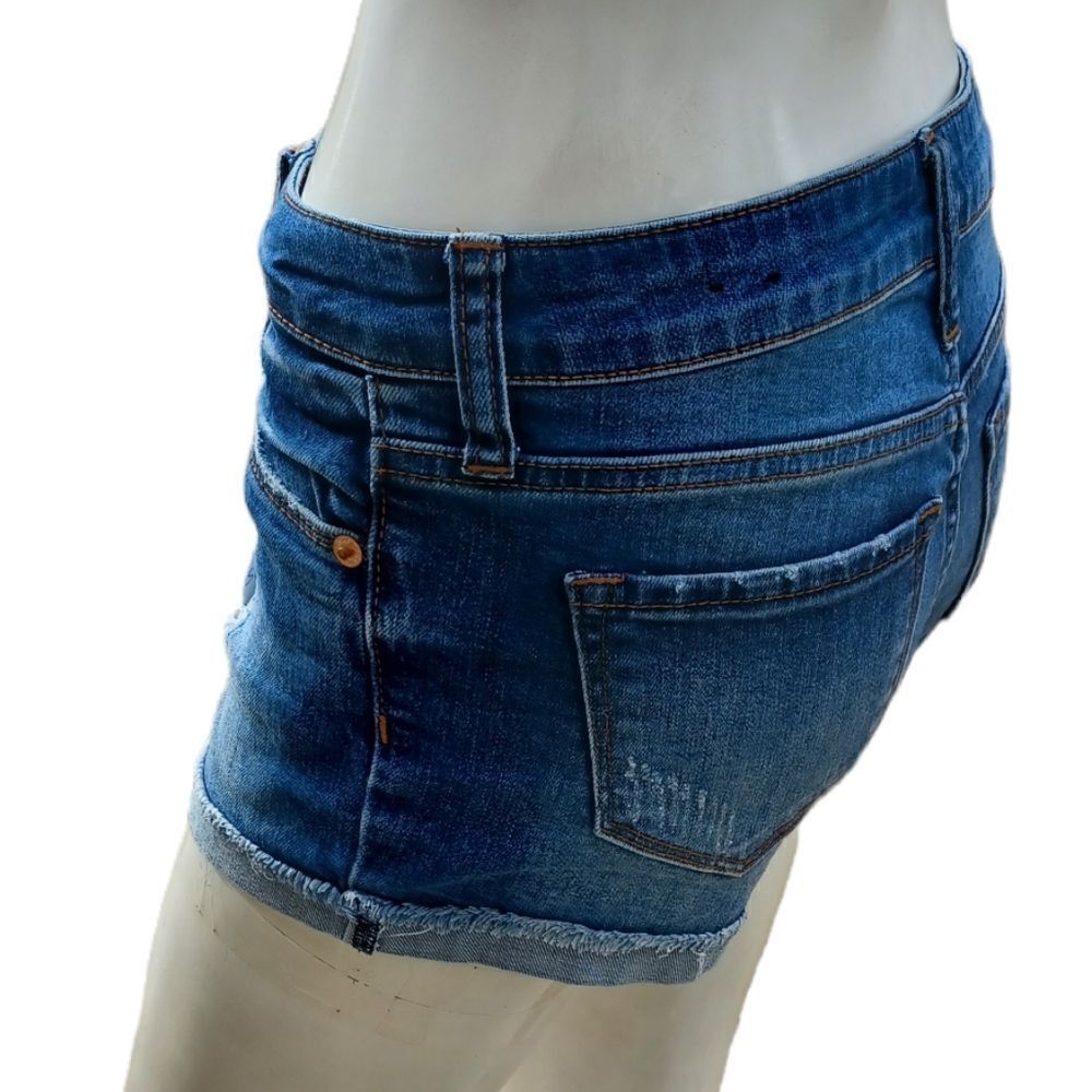 592131.STS Blue Denim Shorts Junior Size 1, W28" 2"Inseam 8"Rise