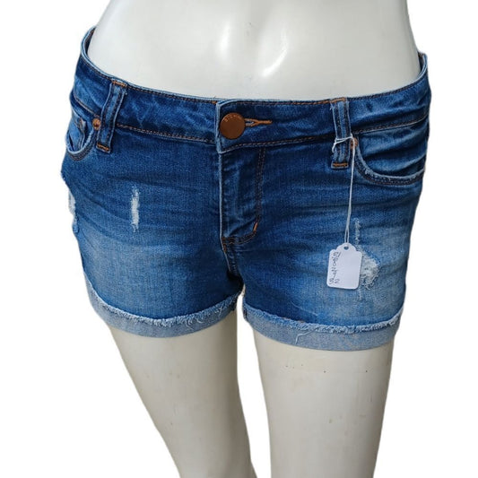 592131.STS Blue Denim Shorts Junior Size 1, W28" 2"Inseam 8"Rise
