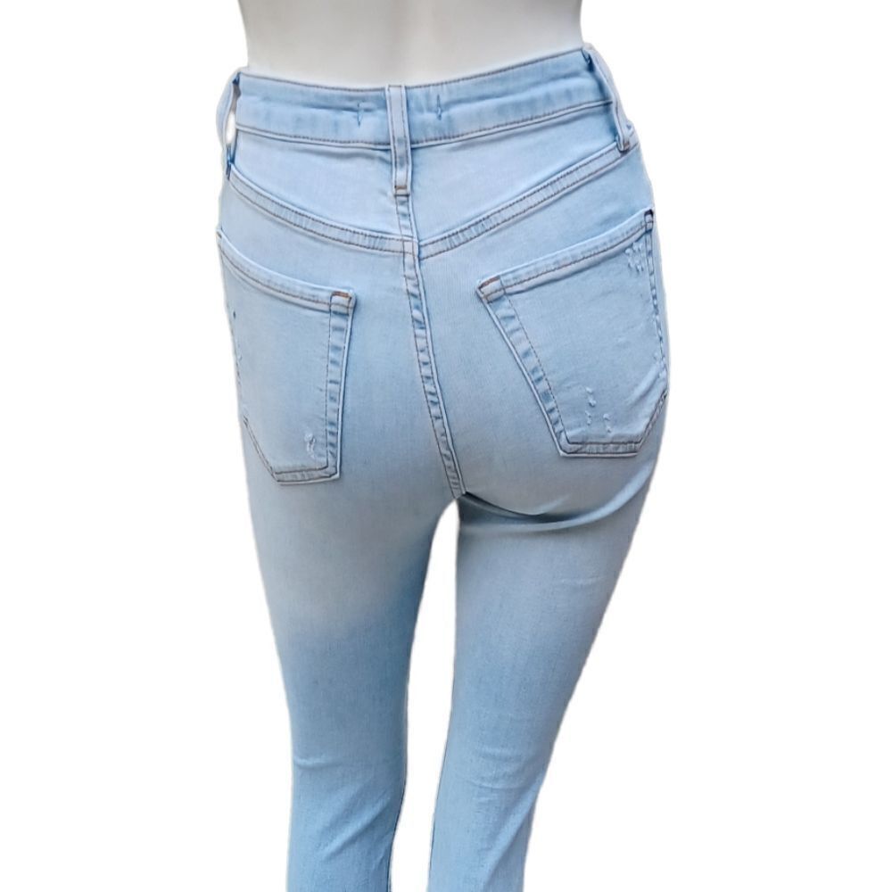 595031....Girls Forever 21 High Rise Skinny Jeans Size 24