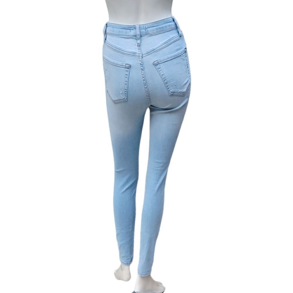 595031....Girls Forever 21 High Rise Skinny Jeans Size 24