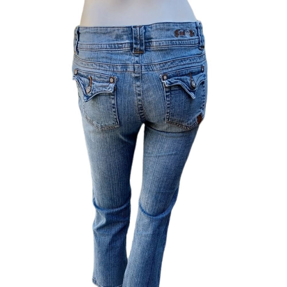 583826 Cest Toi Crop Jeans Size 32" Waist
