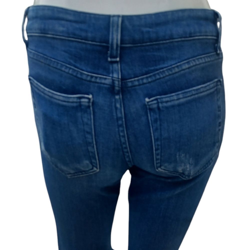 8116..bebe Skinny Jeans Size 25, W26" 28Inseam  7"Rise
