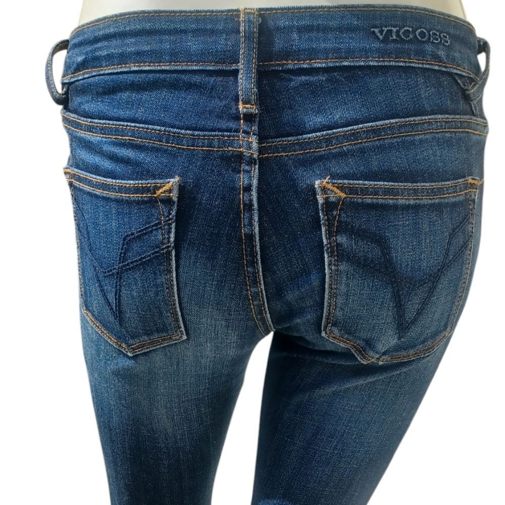 8118....Vigoss Skinny Jeans Size 24, W26" 28"Inseam 7"Rise