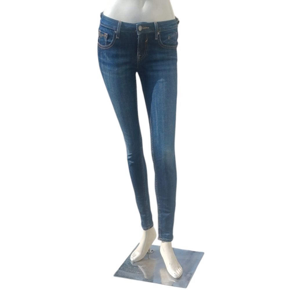 8118....Vigoss Skinny Jeans Size 24, W26" 28"Inseam 7"Rise