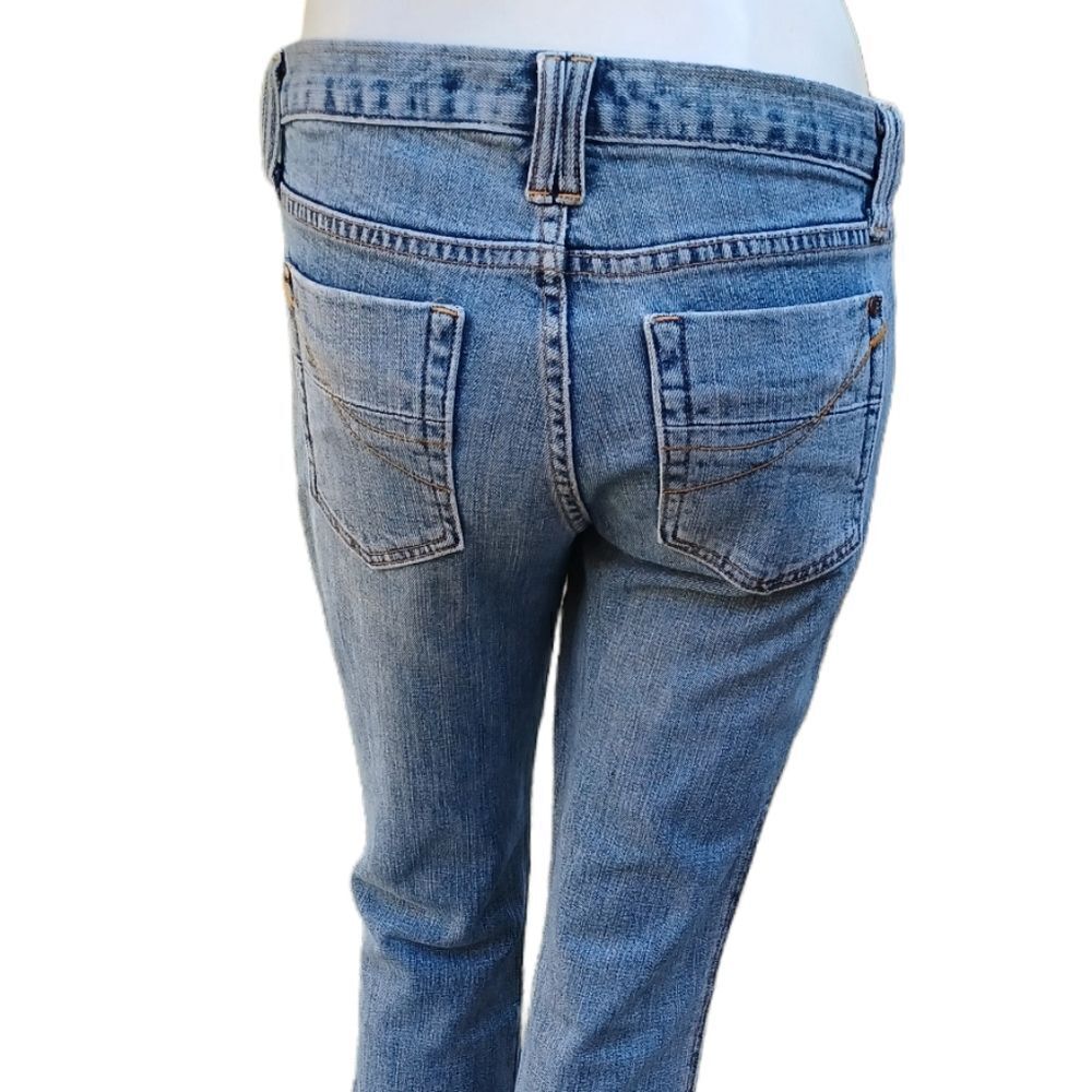 50121...Gap Low Rise Flare Jeans Size 36" Waist, 7" Rise 32" Inseam