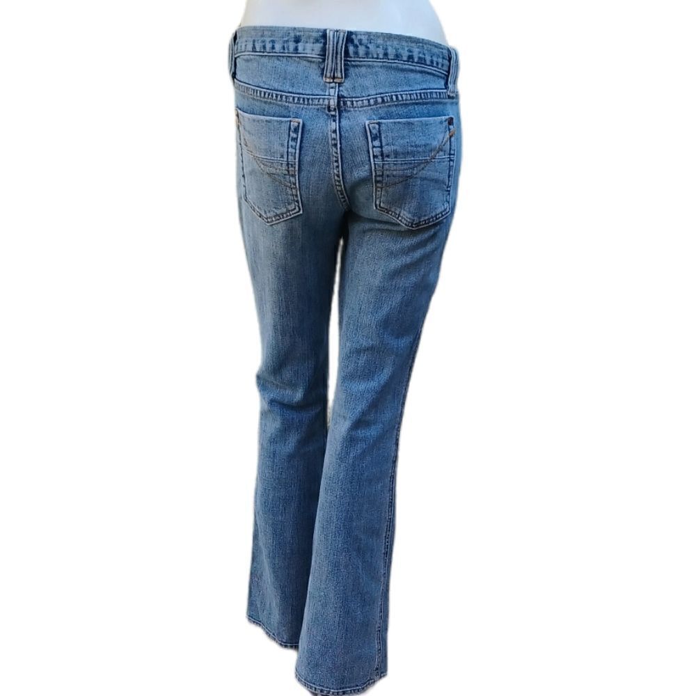 50121...Gap Low Rise Flare Jeans Size 36" Waist, 7" Rise 32" Inseam