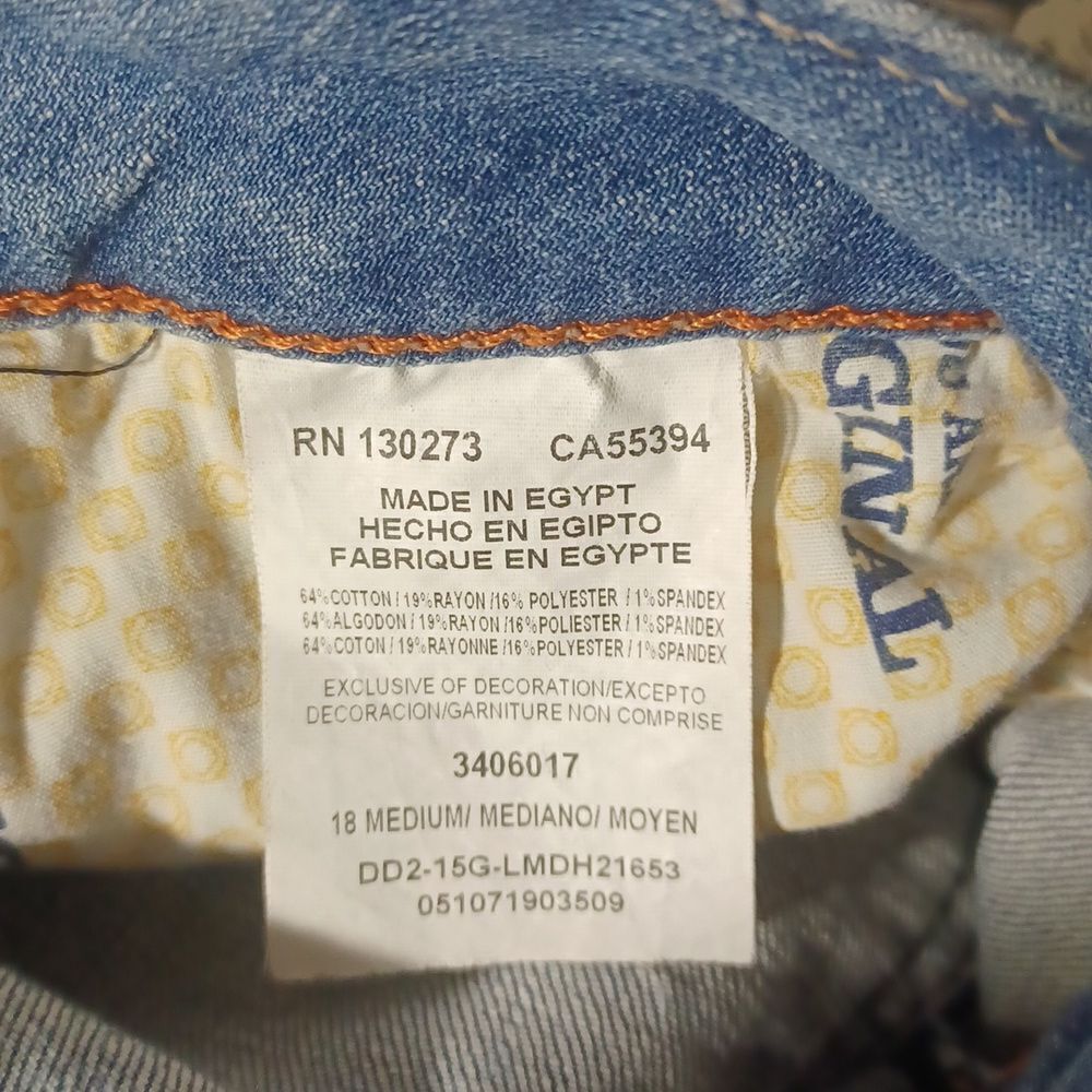588428...Lee Modern Series Curvy Bootcut Size 18 Medium, W34" 30"Inseam 11"Rise