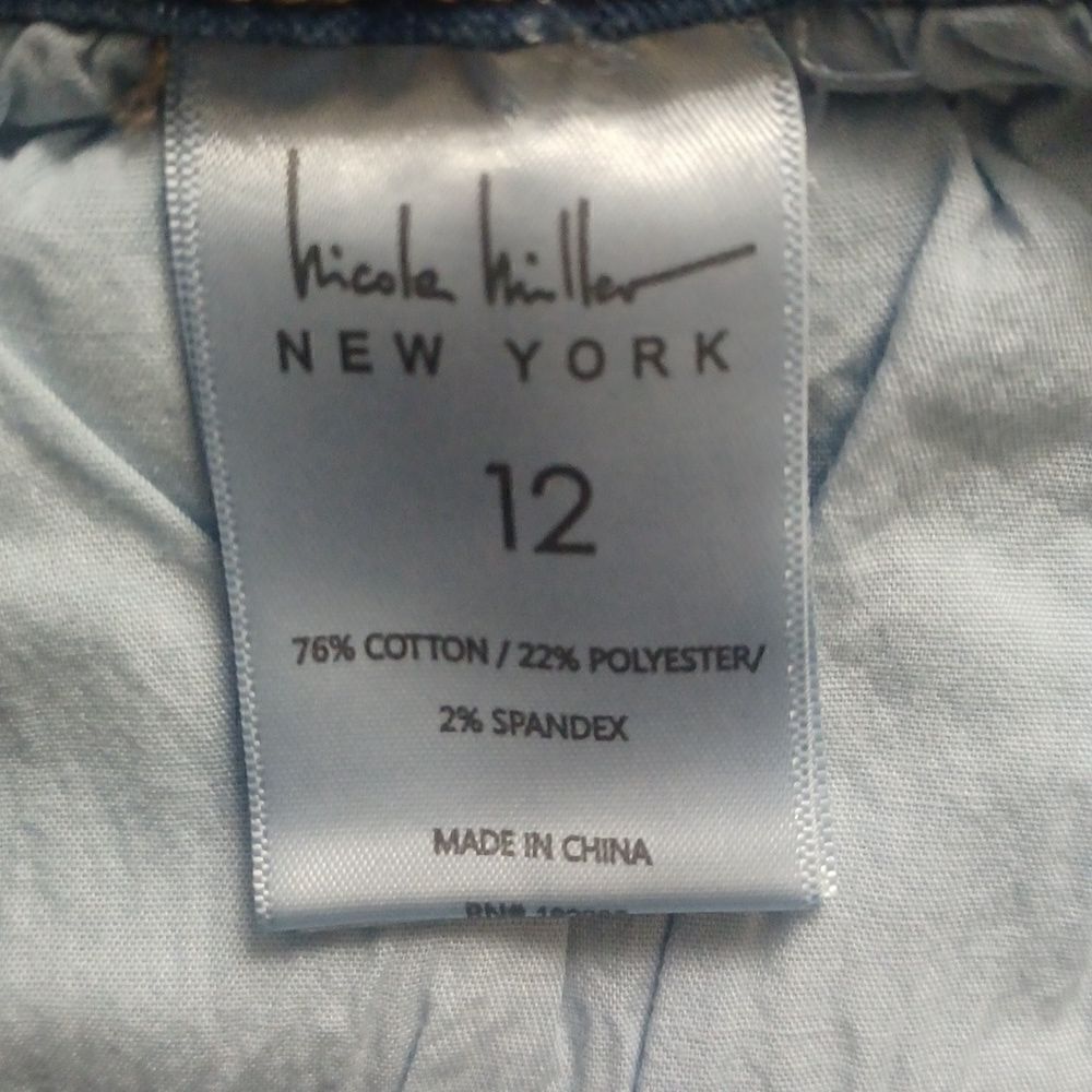 603625...Nicole Miller New York Flex Supersoft Denim Jogger