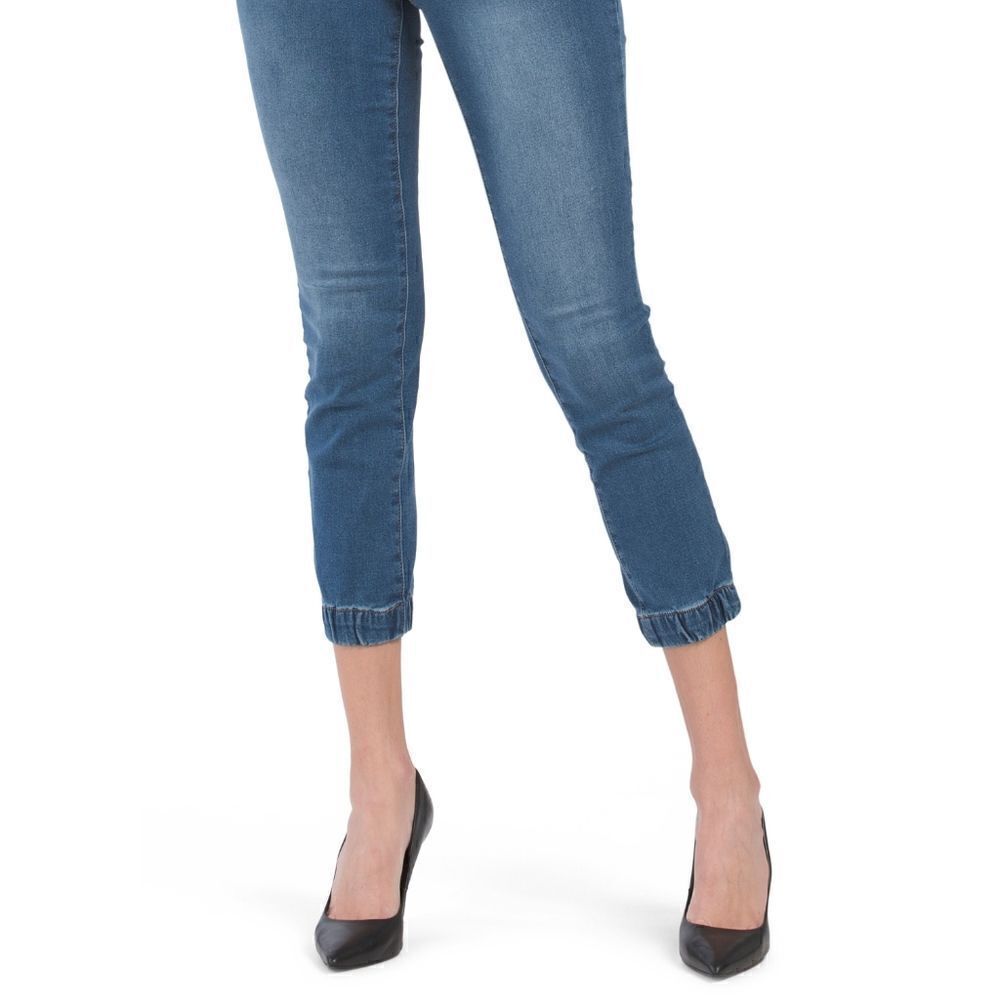 603625...Nicole Miller New York Flex Supersoft Denim Jogger