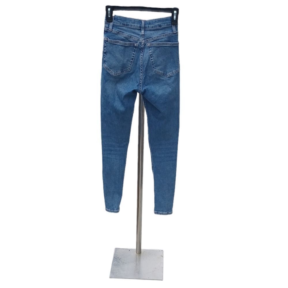 699040....Topshop Girls Skinny Jeans W25 L30, 9"Rise