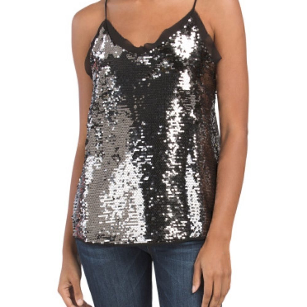 608433....WD.NY Glitz Cami Top Size Medium