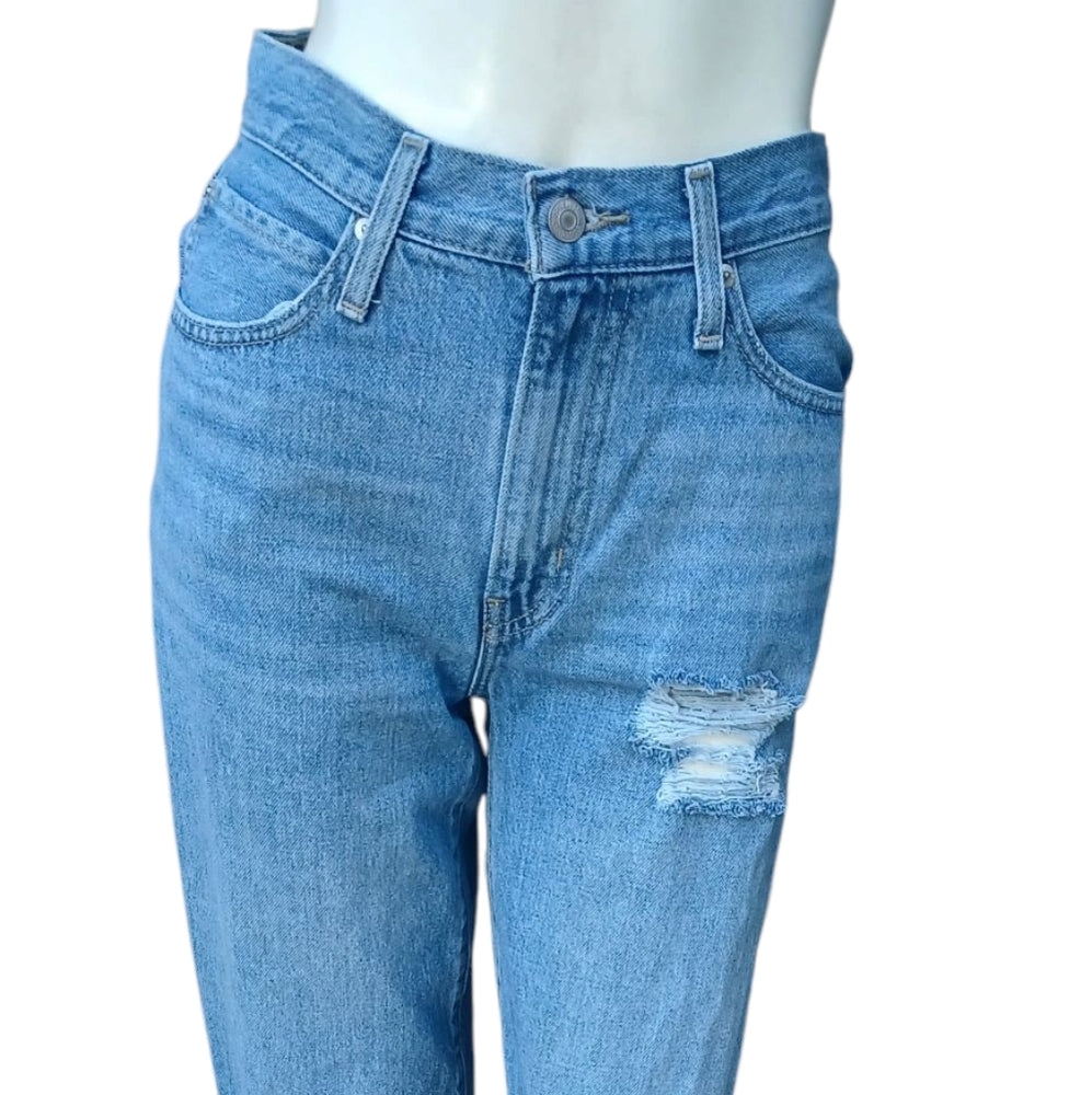 8189....Levi,s '94 Baggy Straight Leg Jeans Size 24, 10" Rise