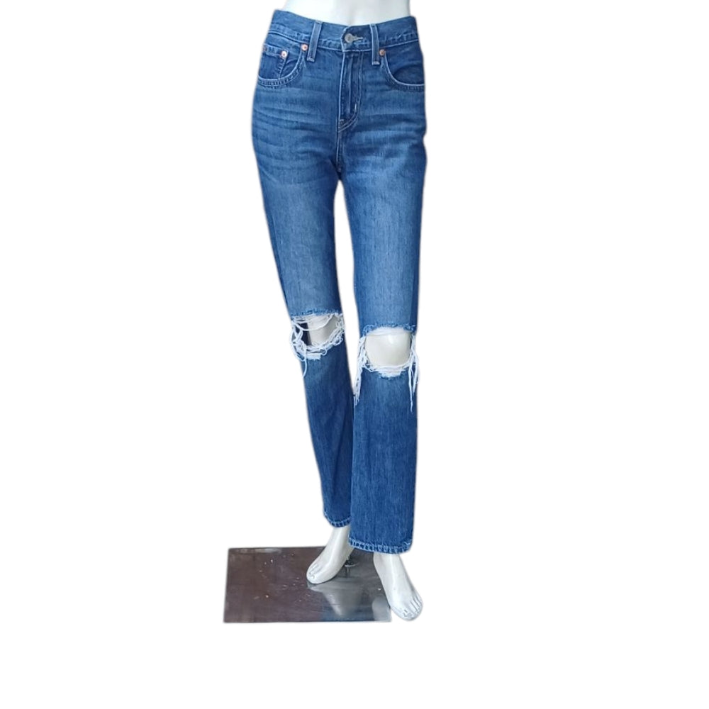 8186....Levi's Low Pro Straight Leg Jeans Size 24