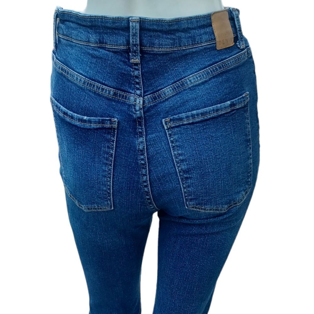 69901.......Bershka Denim Flare Jeans Size 6