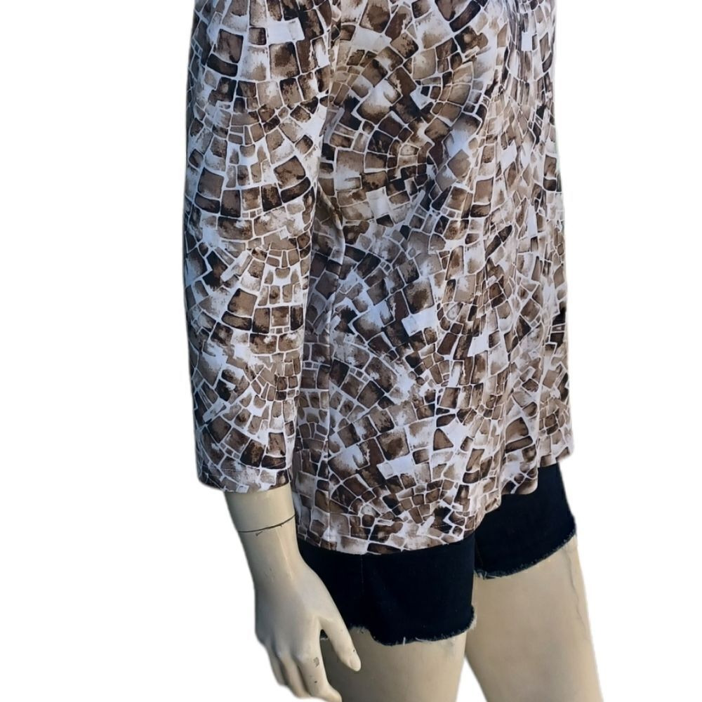610133...Karen Scott 3/4 Sleeve Length Size Medium