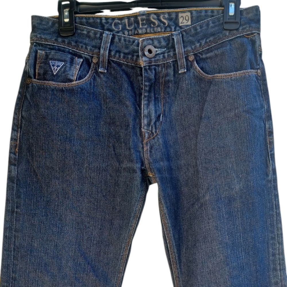 8122....Guess Jeans Straight Leg Size 29X32,  8"Rise
