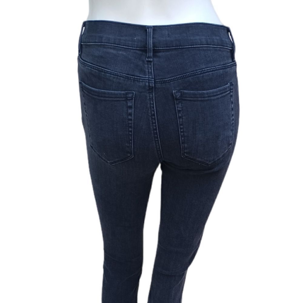 59712....Girls Black Pac Sun Skinny Jeans Size 24, W22"  25"Inseam 8 1/2"Rise
