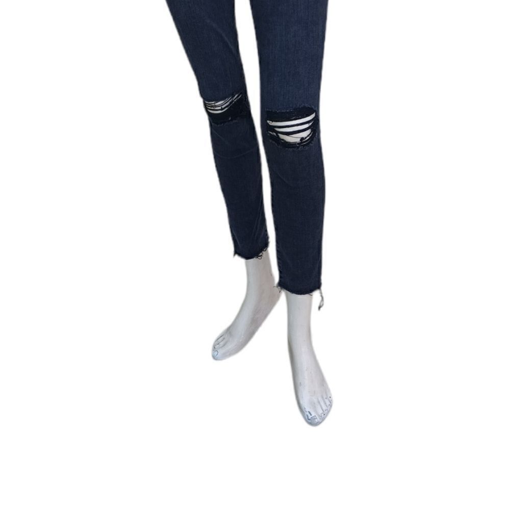 59712....Girls Black Pac Sun Skinny Jeans Size 24, W22"  25"Inseam 8 1/2"Rise