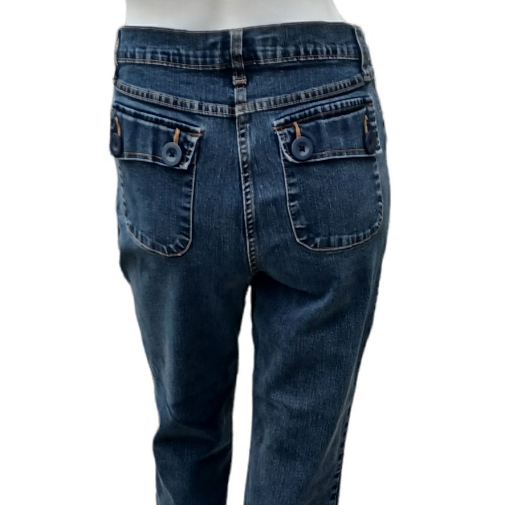595131....Faded Glory Crop Jeans Size 10, W30" 21"Inseam 9 1/2"Rise