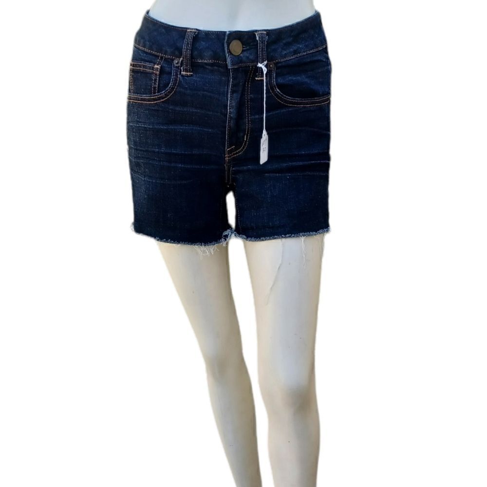 605434....American Eagle Outfitters Jean Shorts Size 2, 27"W, 4" Inseam, 8" Rise