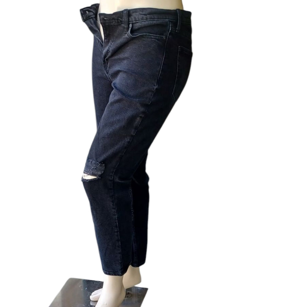 8195.....Banana Republic Straight Leg Jeans Size 31, W32" 25"Rise 11"Rise