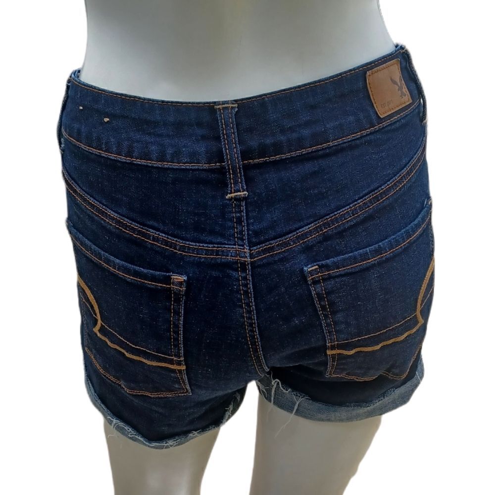 607734...American Eagle Outfitters Short Jeans Size 2, 27" W, 4" Inseam 8" Rise