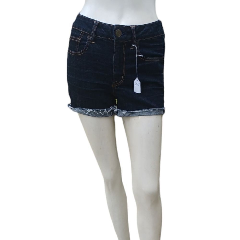 607734...American Eagle Outfitters Short Jeans Size 2, 27" W, 4" Inseam 8" Rise