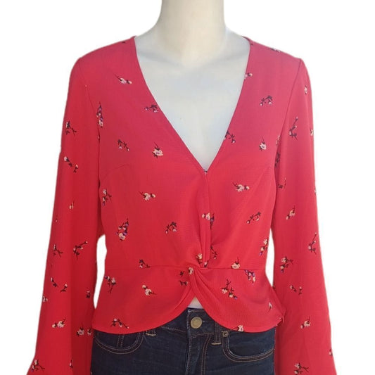 609433....Wild Fable Long Sleeve Top Size S