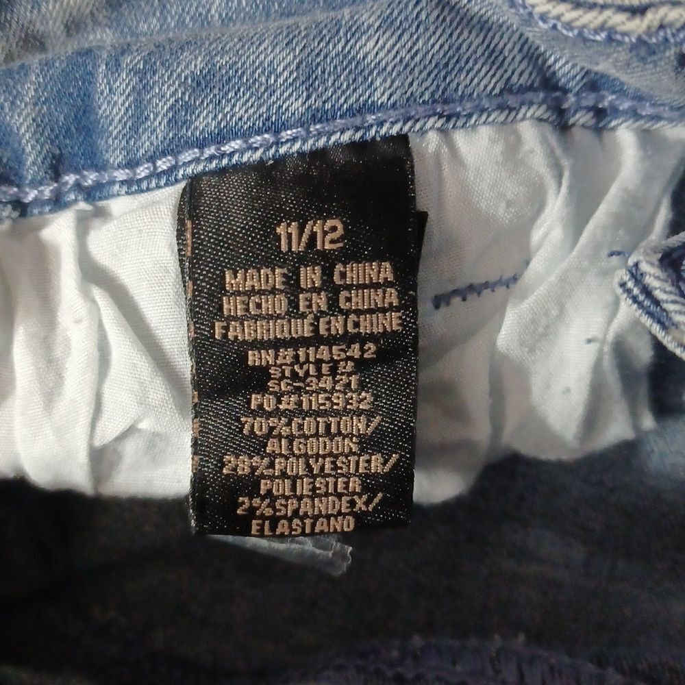 604531.....Dollhouse Wide Leg Jeans Size 11/12