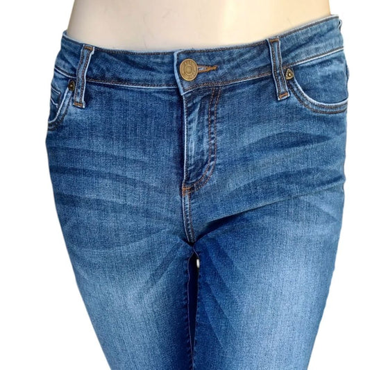 8171...Kut from The Kloth Straight Leg Jeans Size 10, 29" Inseam, W32", 9" Rise