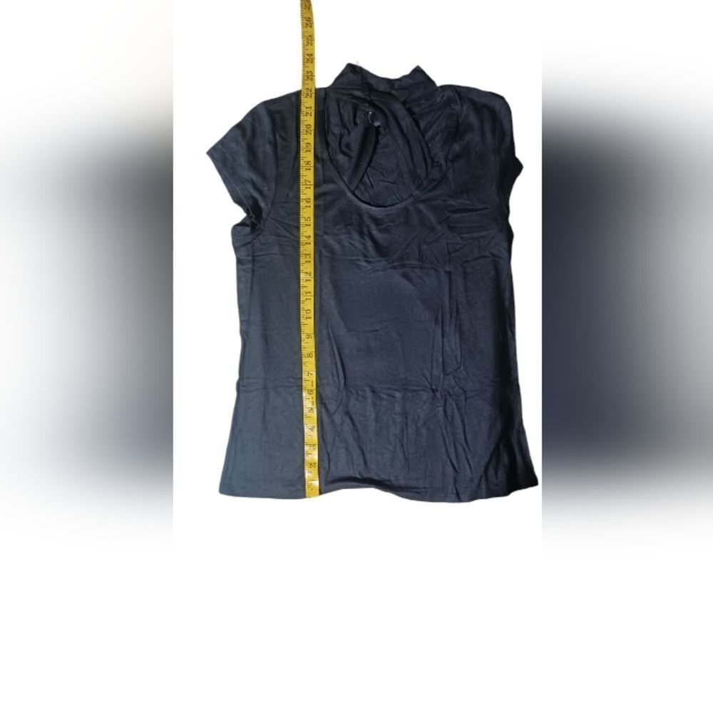 608133...Cable & Guage Cap Sleeve Criss-cross Cross Top Size Medium