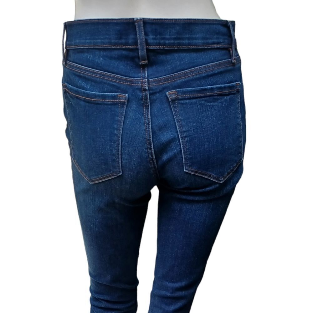 624620....Ann Taylor Loft Skinny Jeans Size  26/2, 27" Inseam 8" Rise