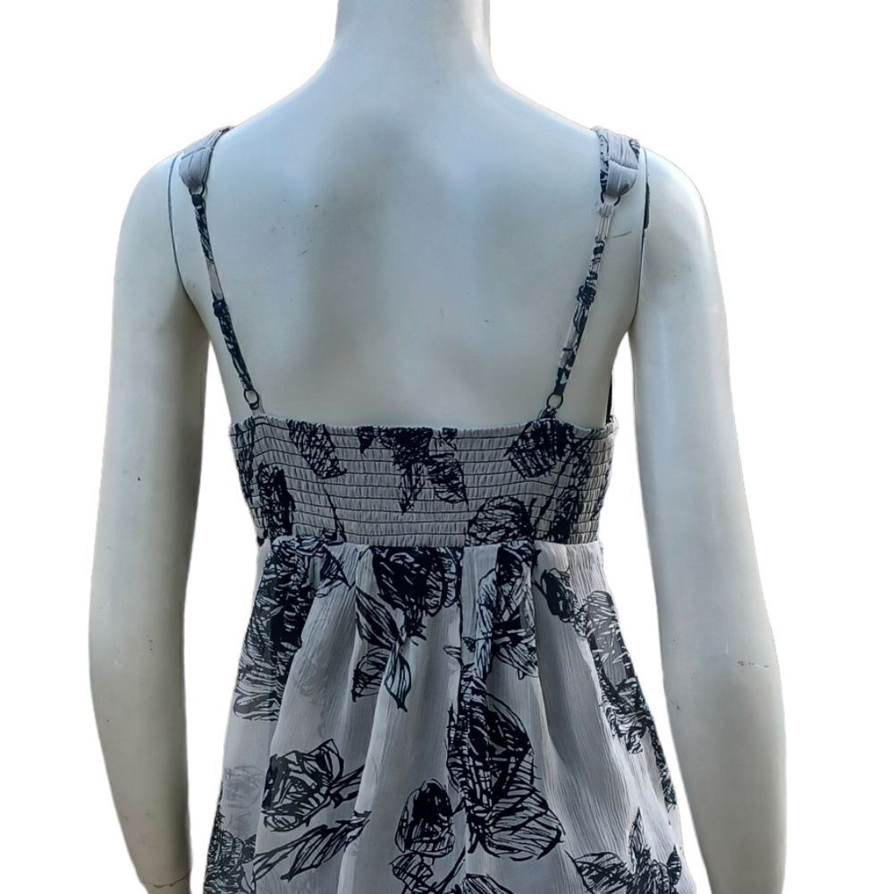 6266.....Karen Kane Babydoll Layered Top Size S