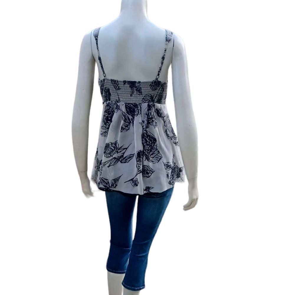 6266.....Karen Kane Babydoll Layered Top Size S