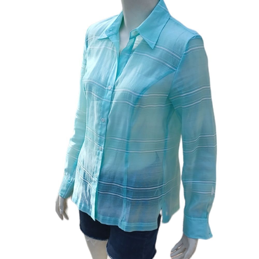 Peck&Peck Long Sleeve Blouse Size 4