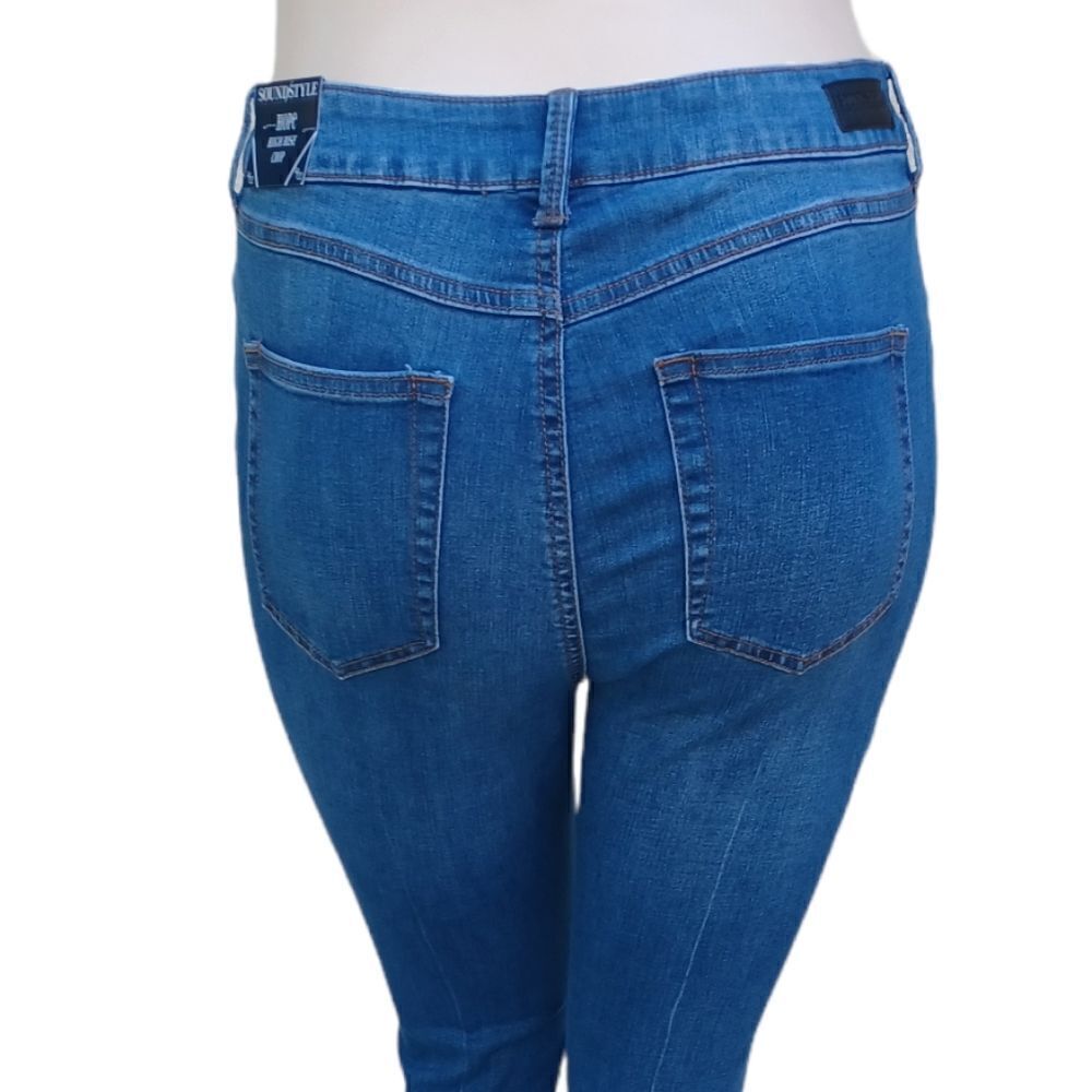 61877....Sound/Style Ankle Crop Jeans Size 14