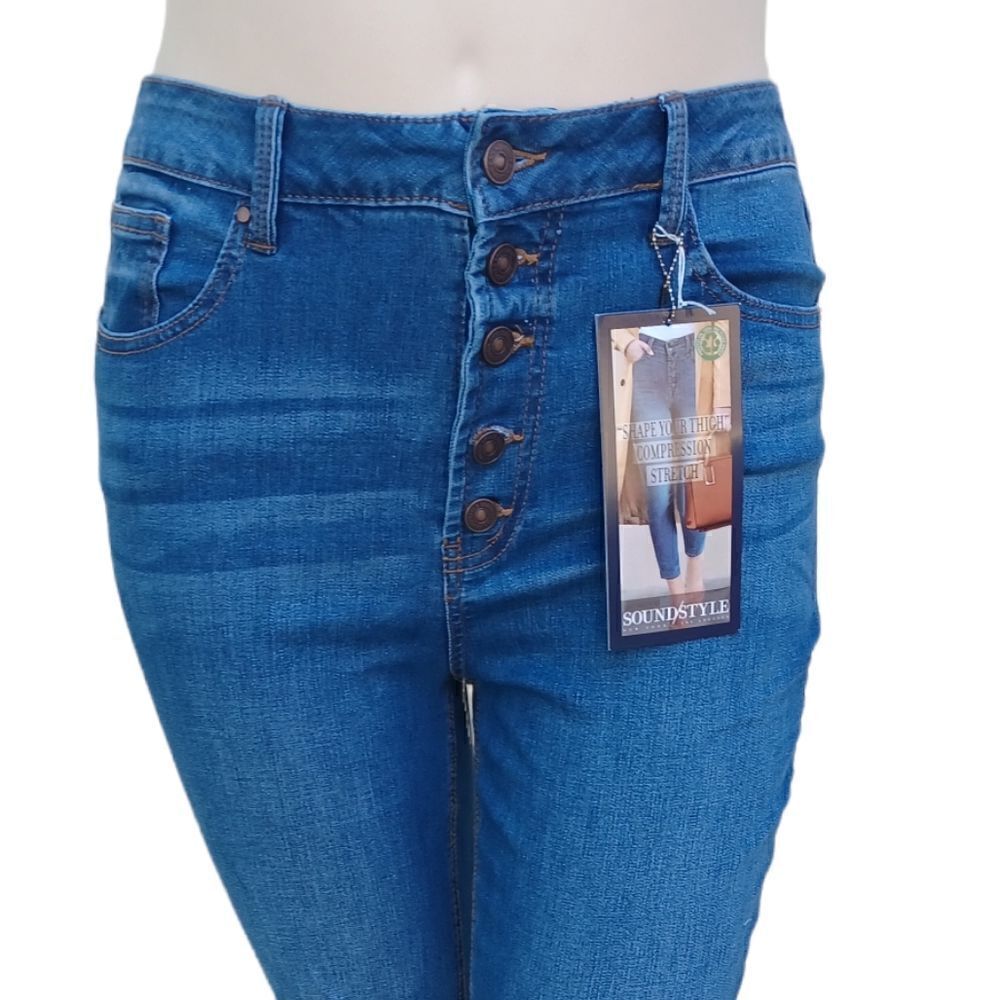 61877....Sound/Style Ankle Crop Jeans Size 14
