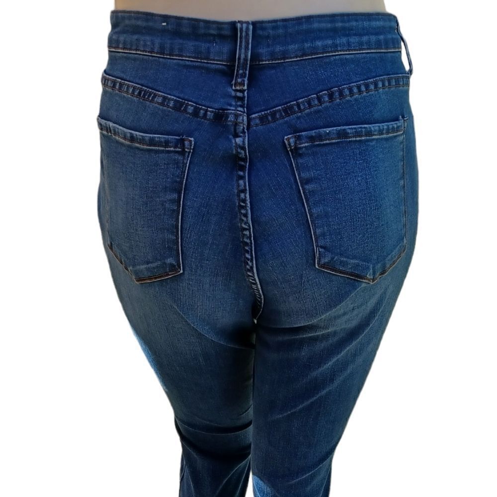 627438...STS Blue Skinny Jeans Size 34/18, 12"Rise